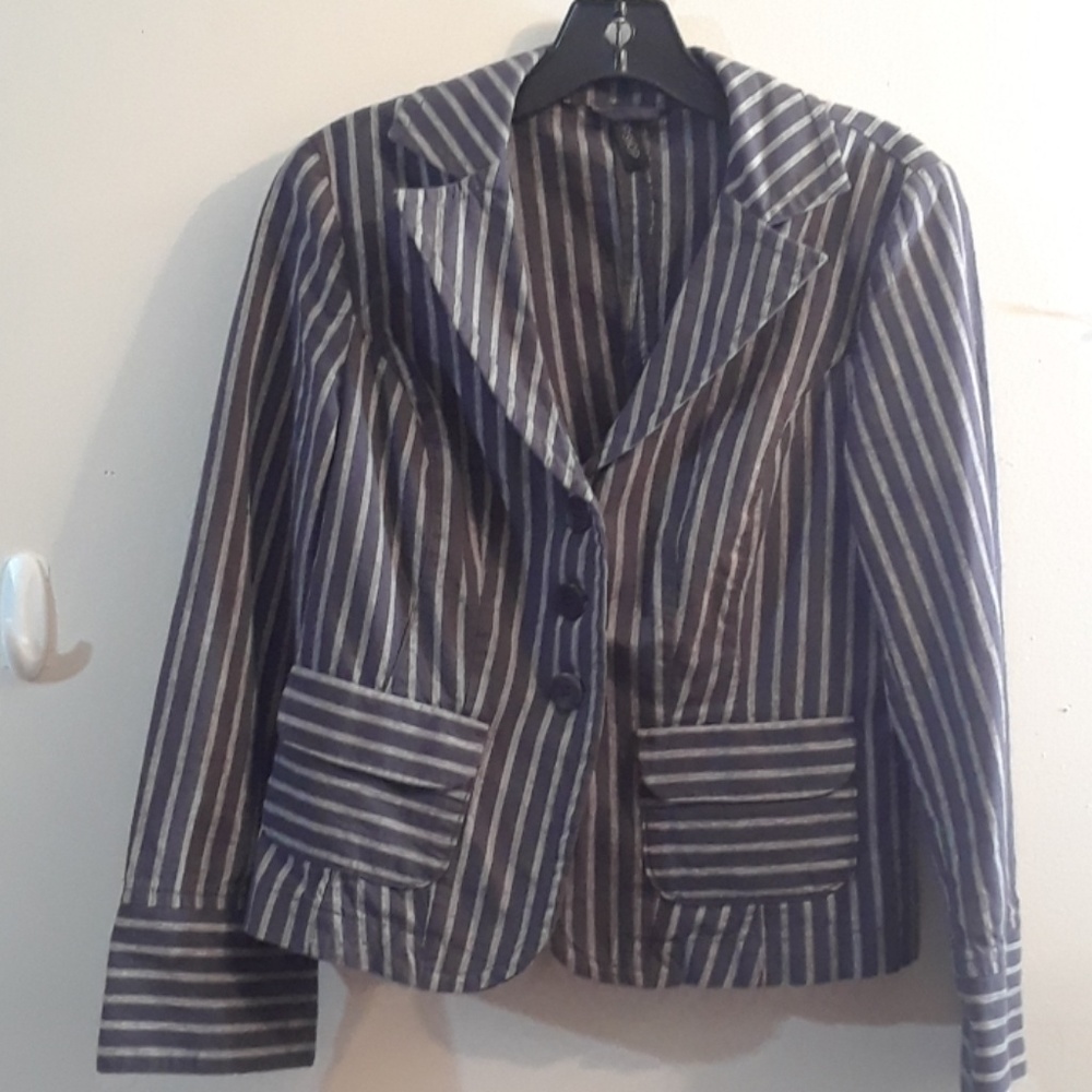 Women's TOPSHOP Gray Jacket Size 12